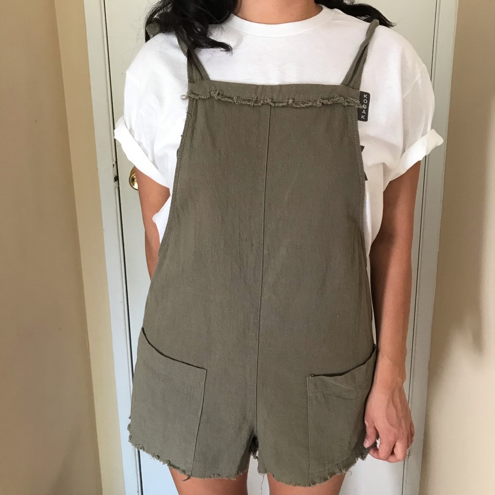Green Overalls Size 10